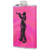 New York Boogie Nights Trumpet Hot Pink Flachmann (Links)