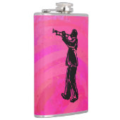 New York Boogie Nights Trumpet Hot Pink Flachmann (Rechts)
