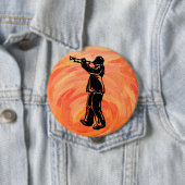New York Boogie Nights Trumpet Orange Button (Beispiel)