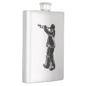 New York Boogie Nights Trumpet Orange Flachmann (Rechts)