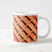 New York Boogie Nights Trumpet Orange Jumbo-Tasse (Rechts)