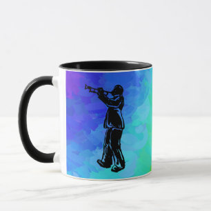 New York Boogie Nights Trumpet Rainbow Tasse
