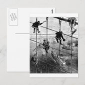 New York, Booklyn Bridge, 1883 Postkarte (Vorne/Hinten)