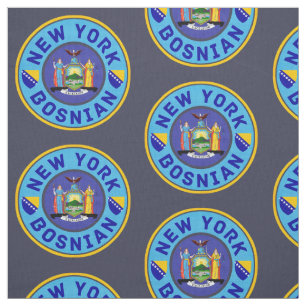 New York Bosnian American Fabric Stoff