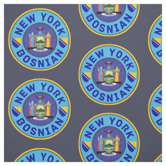 New York Bosnian American Fabric Stoff (Muster)