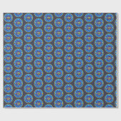 New York Bosnian American Gift Wrap Geschenkpapier (Flach)