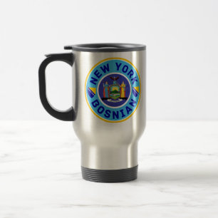 New York Bosnian American Travel Cup Reisebecher