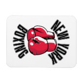 New York Boxing-Logo Magnet (Horizontal)