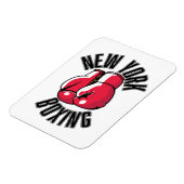 New York Boxing-Logo Magnet (Linke Seite)