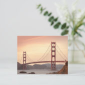 New York Bridge Postcard Postkarte (Stehend Vorderseite)