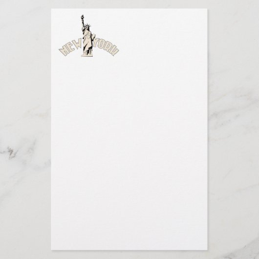 New York Briefpapier (Vorderseite)