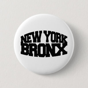 New York Bronx Button