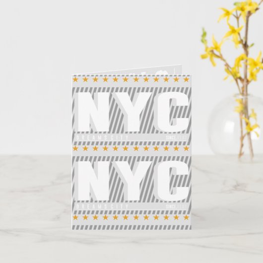 New York Bronx Urban Art Lässig Gruß Karte (Gelbe Blume)