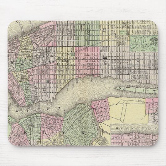 New York, Brooklyn 2 Mousepad (Vorne)