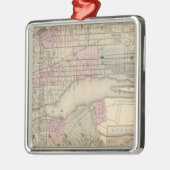 New York, Brooklyn 3 Ornament Aus Metall (Links)