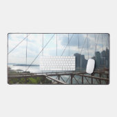 New York, Brooklyn Bridge Desk Mat Schreibtischunterlage (Tastatur & Maus)
