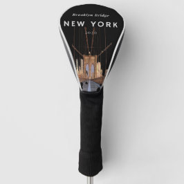 New York Brooklyn Bridge Golf Headcover