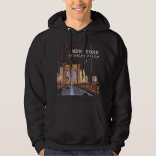 New York Brooklyn Bridge   Hoodie