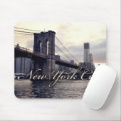 New York Brooklyn Bridge Sunset Mousepad (Mit Mouse)