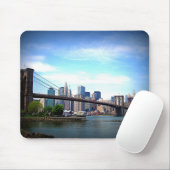 New York - Brooklyn-Brücke Mousepad (Mit Mouse)