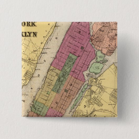 New York, Brooklyn Button (Vorderseite)