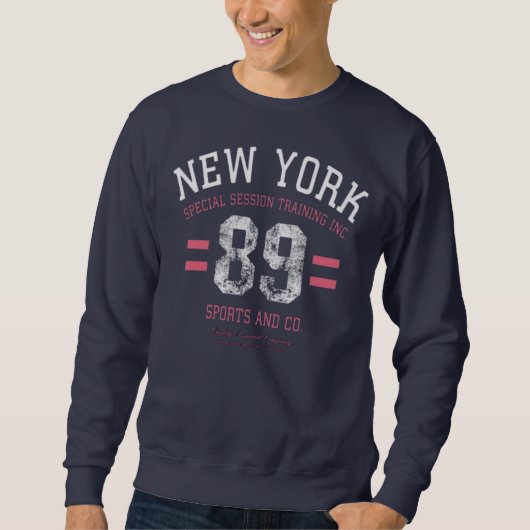 New York Brooklyn college athletic sport varsity Sweatshirt (Vorderseite)