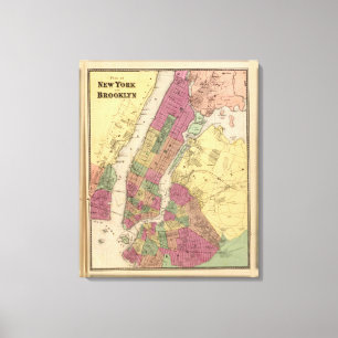 New York, Brooklyn Leinwanddruck