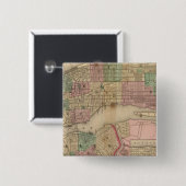 New York, Brooklyn Map von Mitchell Button (Vorne & Hinten)