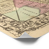 New York, Brooklyn Map von Mitchell Poster (Ecke)