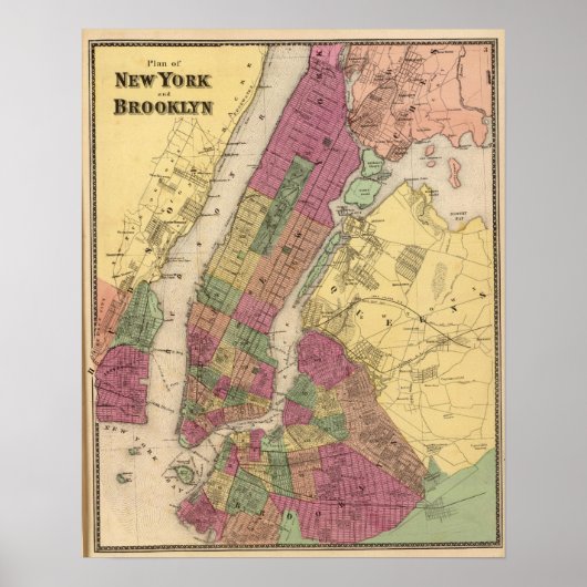 New York, Brooklyn Poster (Vorne)