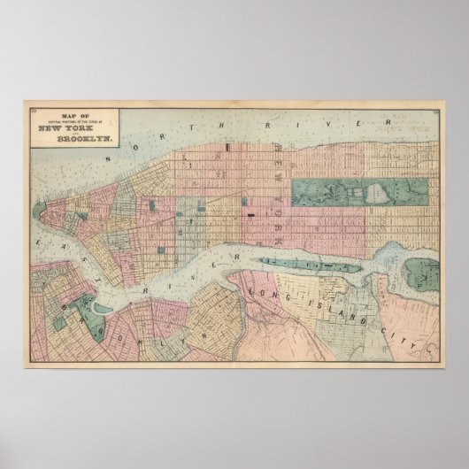 New York, Brooklyn Poster (Vorne)