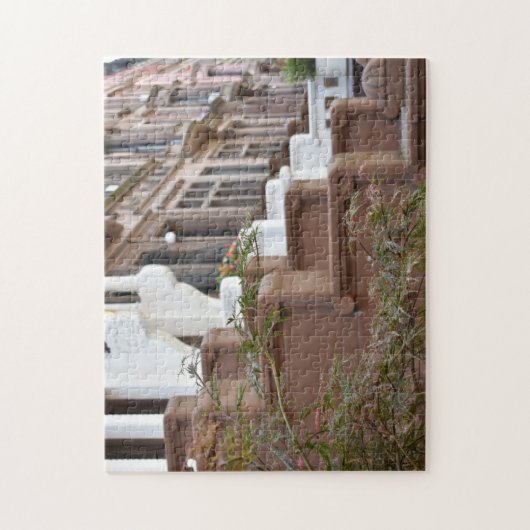 New York Brownstones Upper West Side Gebäude NYC Puzzle (Vertikal)
