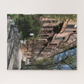 New York Brownstones Upper West Side Gebäude NYC Puzzle (Horizontal)