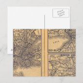 New York, Buffalo, Boston Postkarte (Vorne/Hinten)