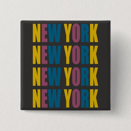 New York Button (Vorderseite)