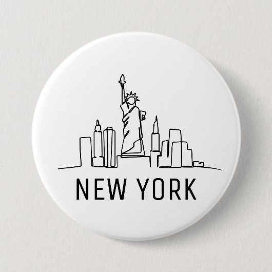 New York Button (Vorderseite)