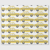 New York Cab Geschenkpapier (Flach)