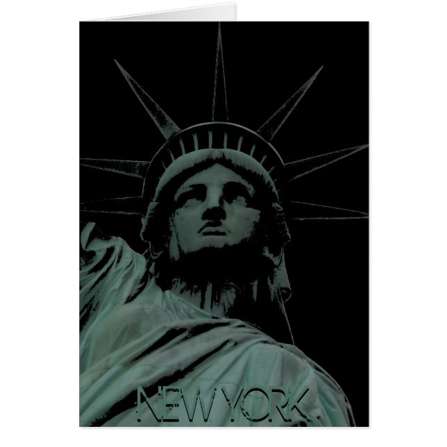 New York Card New York Souvenir Card Sehenswürdigk (Vorne)