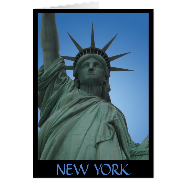 New York Card New York Souvenir Card Sehenswürdigk (Vorne)