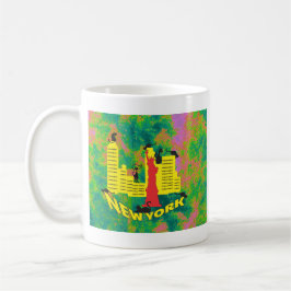 NEW YORK Cat Kaffeetasse