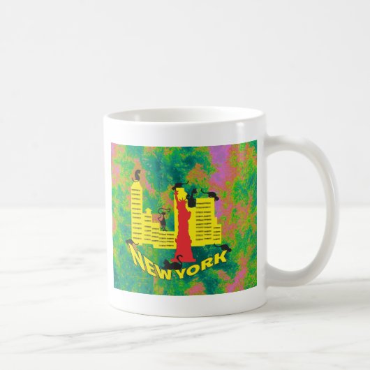 NEW YORK Cat Kaffeetasse (Rechts)