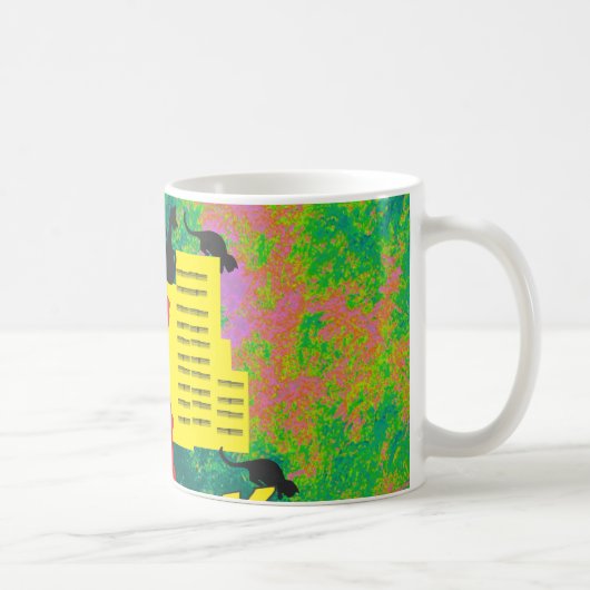 NEW YORK Cat Kaffeetasse (Rechts)