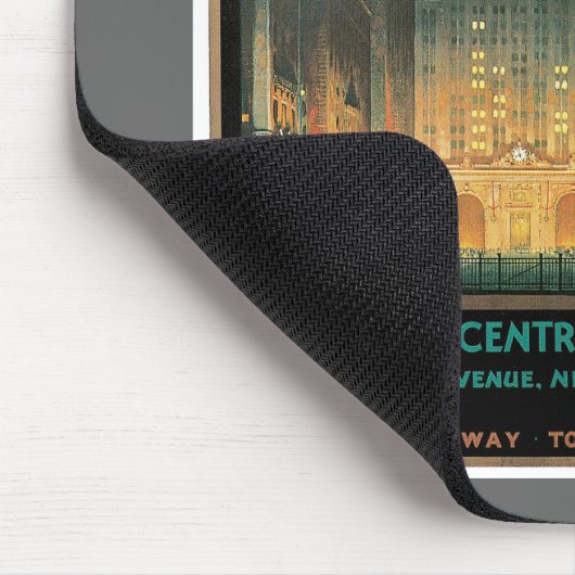 New York Central Gebäude 1930 Mousepad (Ecke)