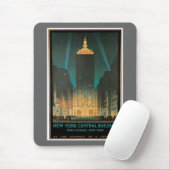 New York Central Gebäude 1930 Mousepad (Mit Mouse)