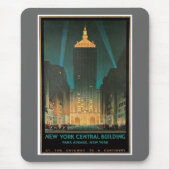 New York Central Gebäude 1930 Mousepad (Vorne)