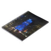 New York Central Gebäude NYC Park Avenue Night Notizblock (Linke Seite)