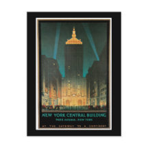 "New York Central Gebäude" Vintag