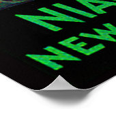 New York Central Line - Fall Niagara Poster (Ecke)