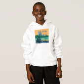 New York Central Park Bench Hoodie (Vorne ganz)