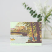 New York, Central Park Lake Postkarte (Stehend Vorderseite)